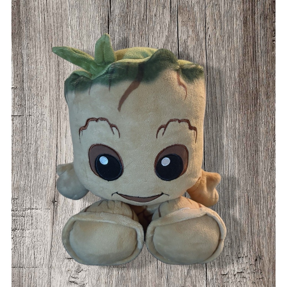 Disney Parks Big Feet Foot Baby Groot 10'' Plush Guardians of the Galaxy Marvel